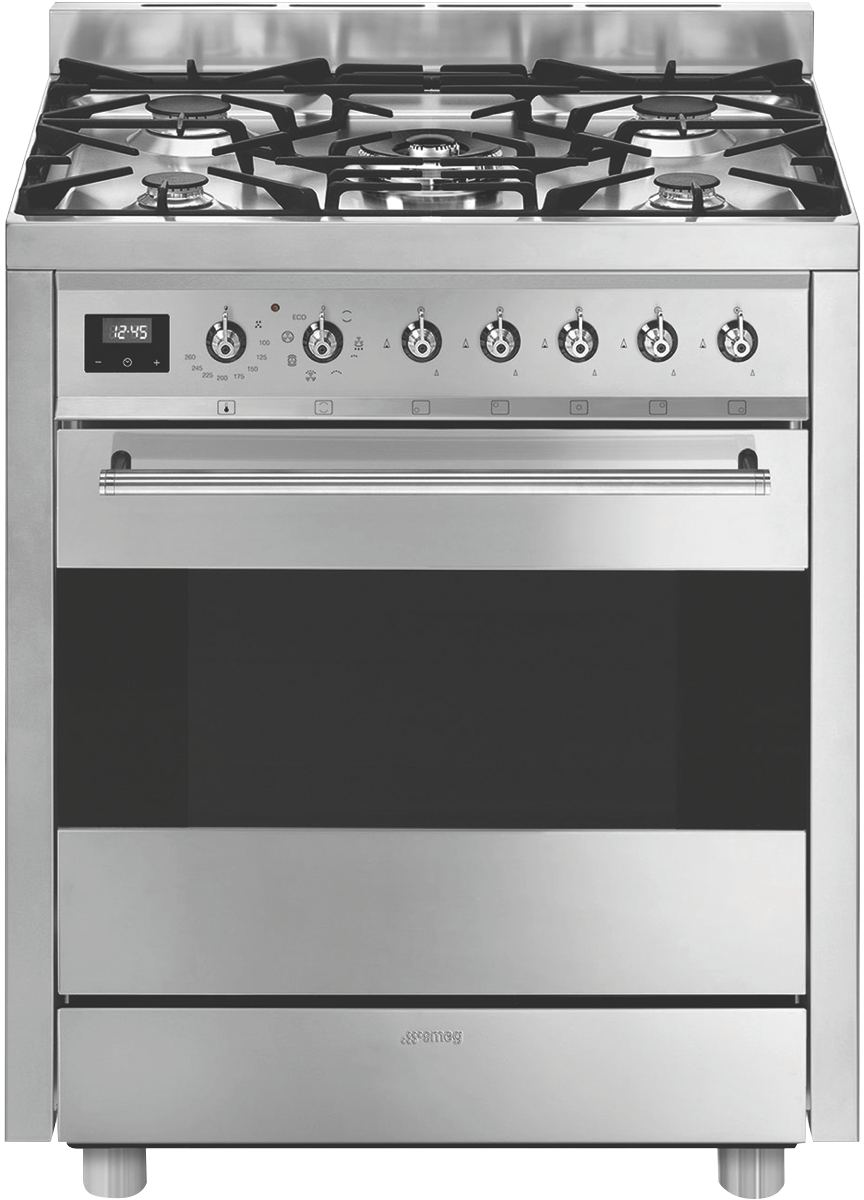 smeg 70cm gas upright cooker