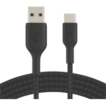 Belkin3m Braided USB-C to USB-A Cable Black50072084