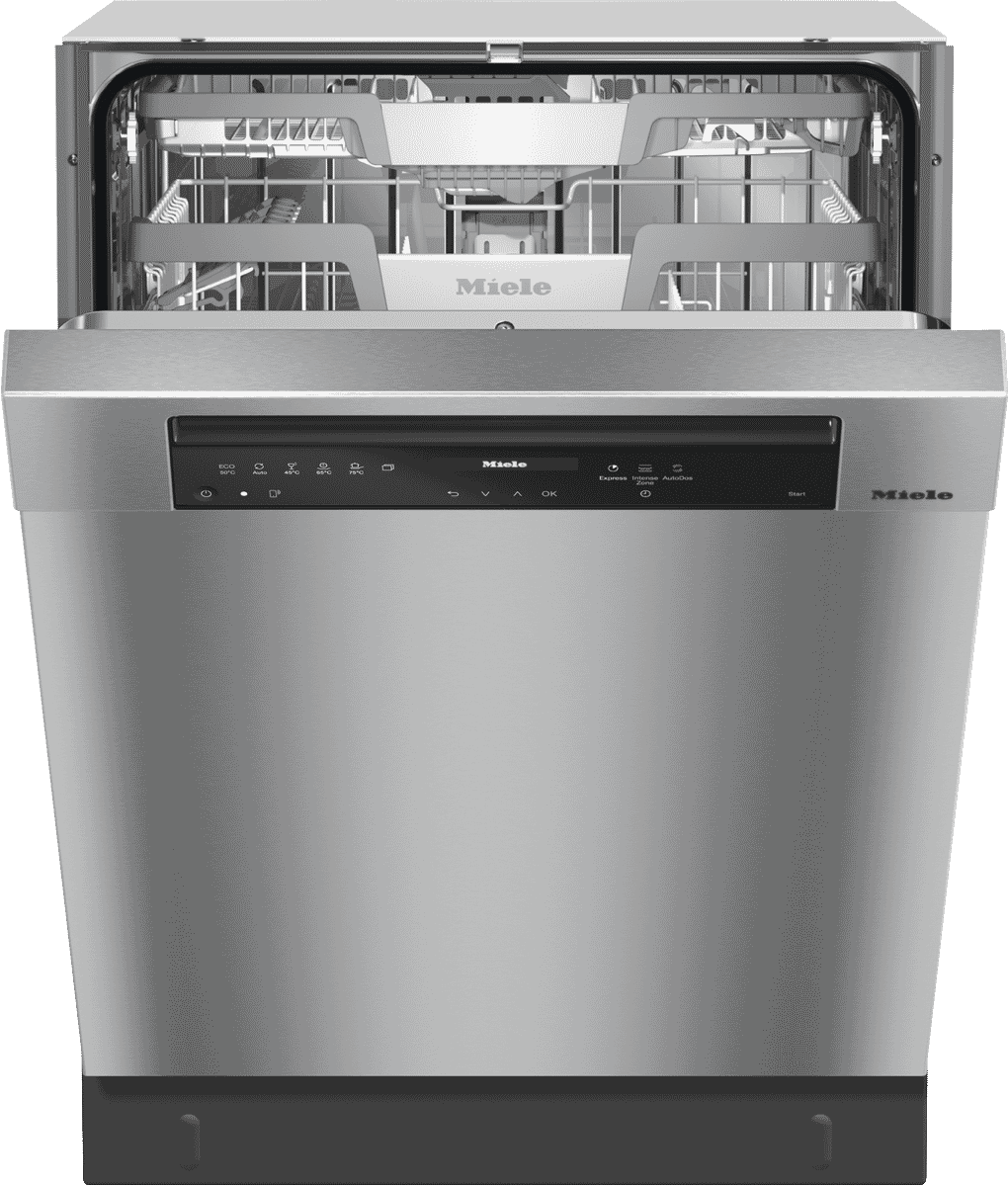 Miele G7314 SCU AUTODOS CLST Built Under Dishwasher Clean Steel at