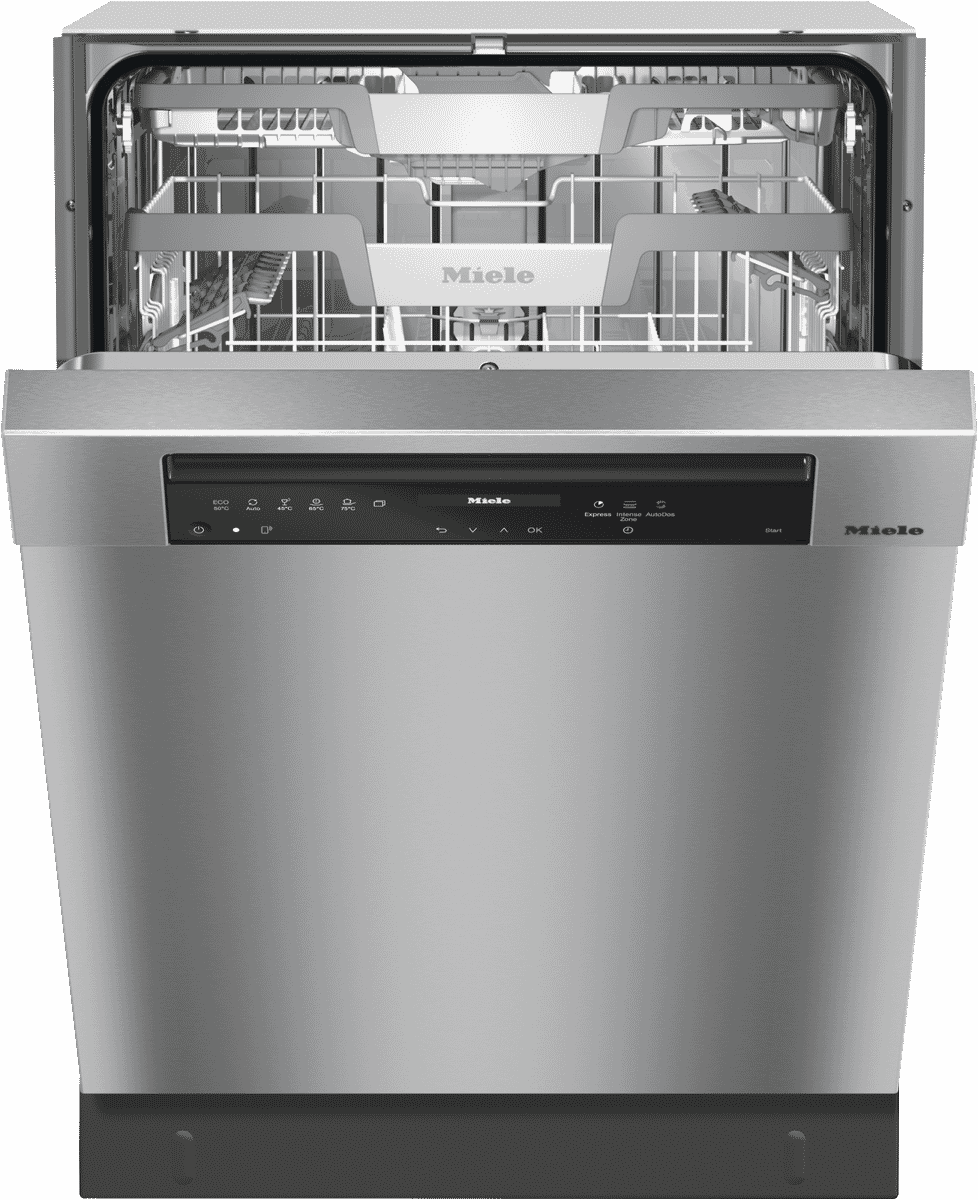 Miele G7319 SCU XXL AUTODOS CLST Built Under Dishwasher XXL Clean Steel