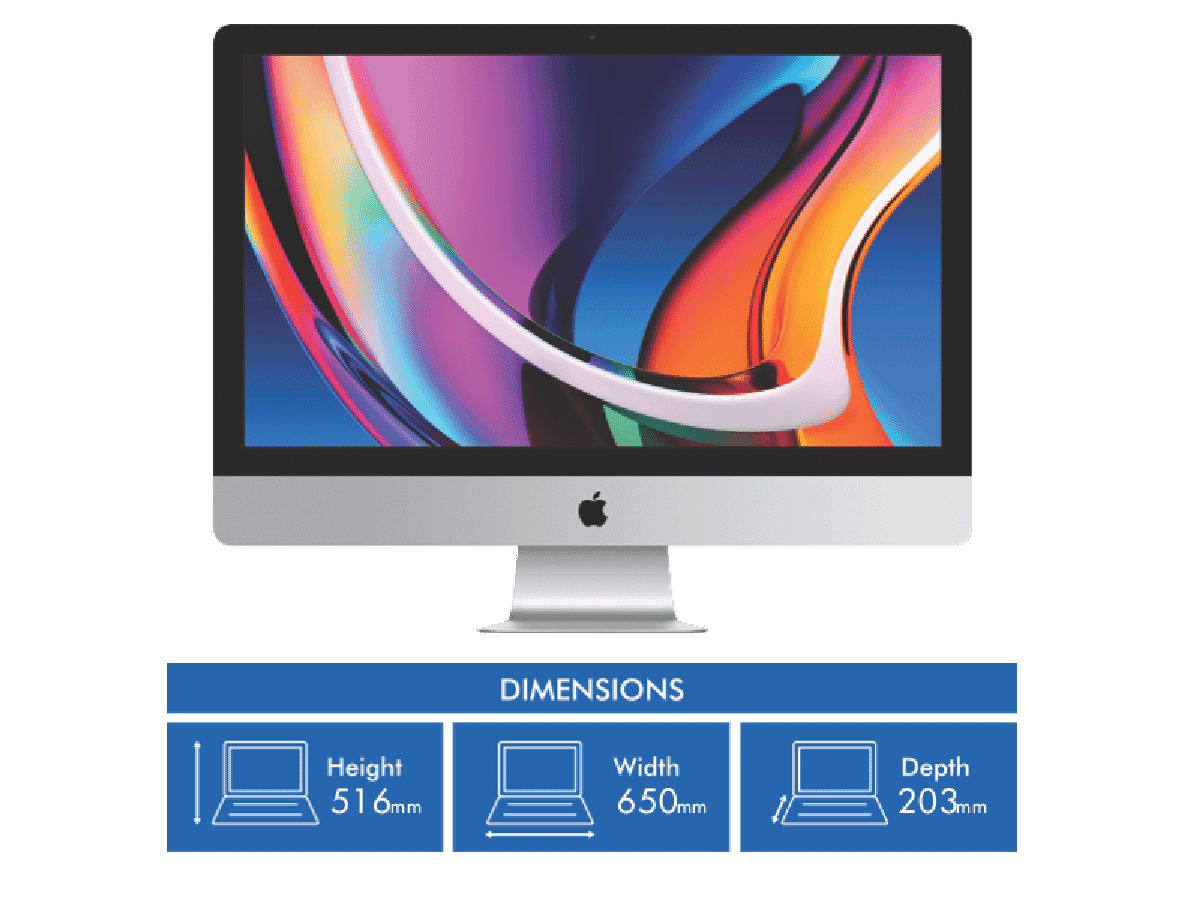 Apple iMac 27' with Retina 5K Display 3.1GHz 10th Gen i5 256GB