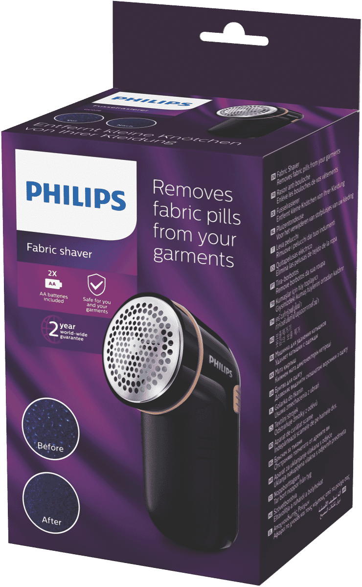 Plastic FREE NextDay Delivery Philips GC026/80 Shaver-GC026/80 Fabric Shaver 