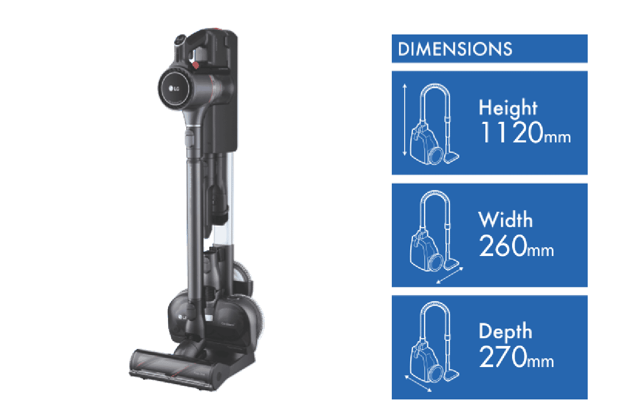 LG A9 Kompressor Aqua Handstick Vacuum