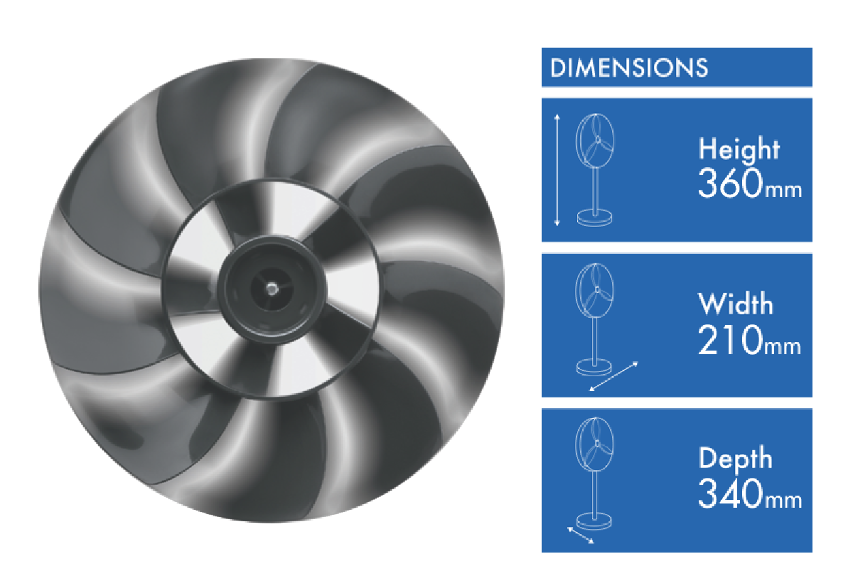 Breville 3d online fan