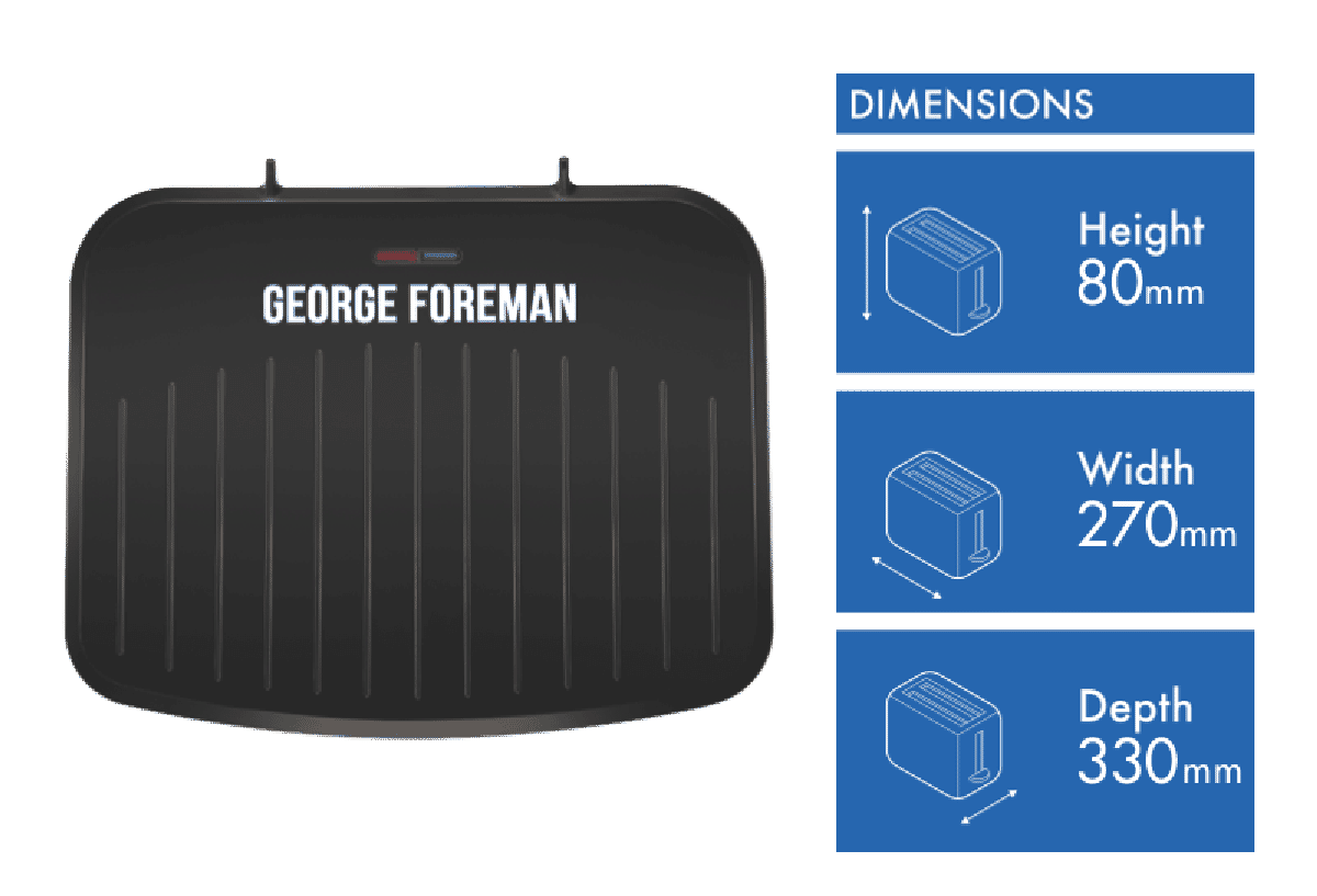 George Foreman Fit Grill Medium