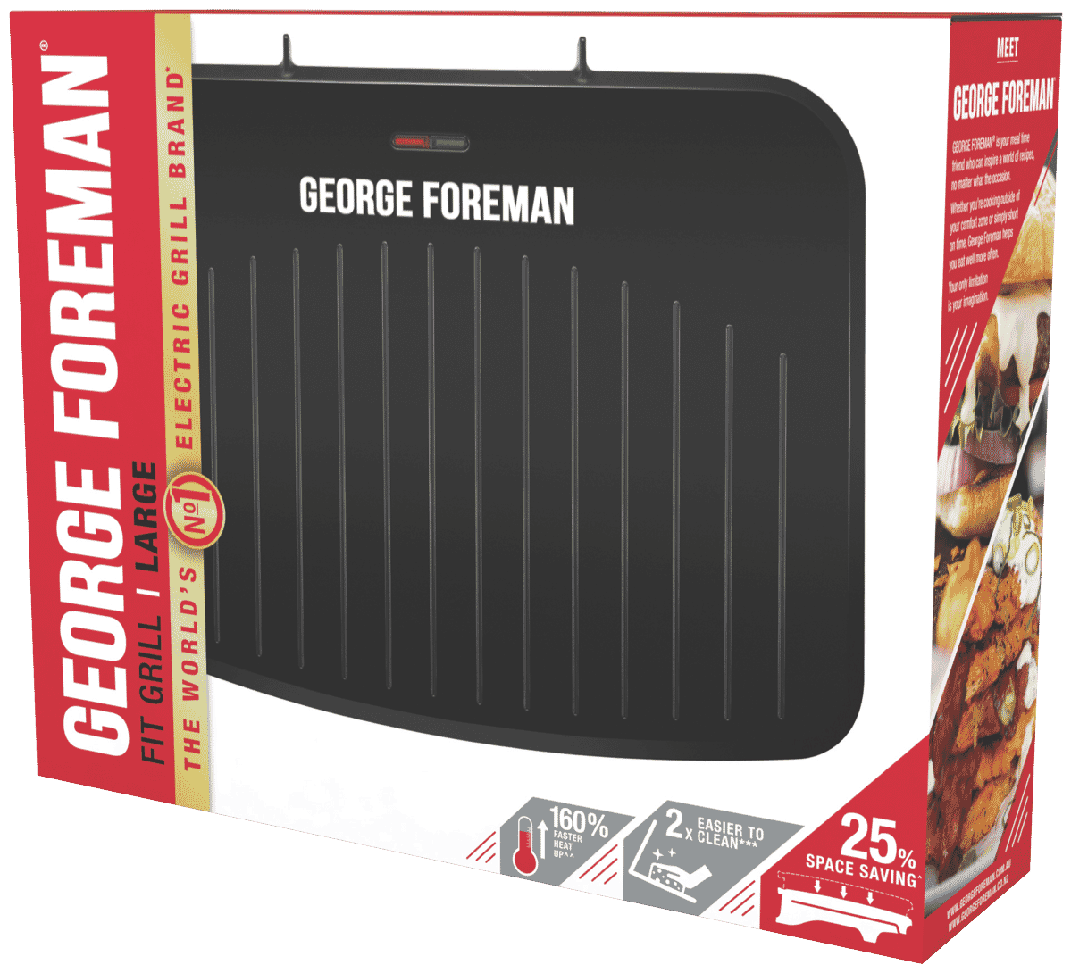 Foreman GFF2022 Fit Grill Large at The Good Guys