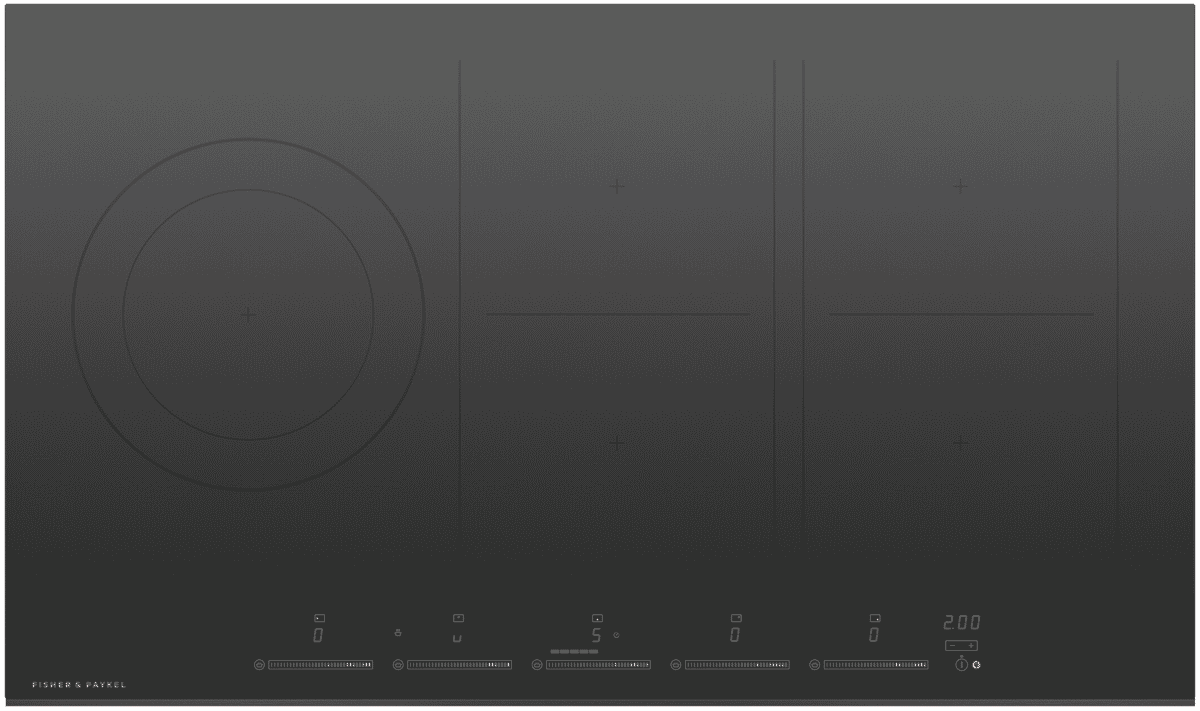 Fisher & Paykel CI905DTB4 90cm Induction Cooktop at The Good Guys