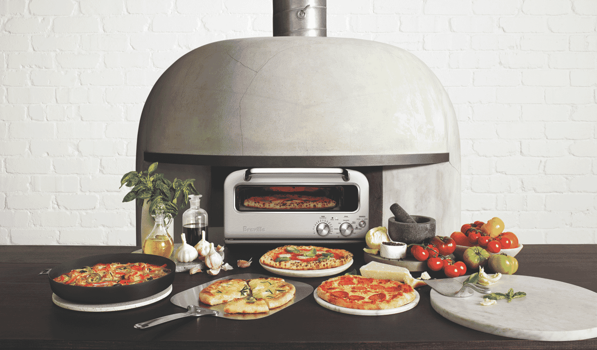 Breville BPZ820BSS The Smart Oven Pizzaiolo At The Good Guys