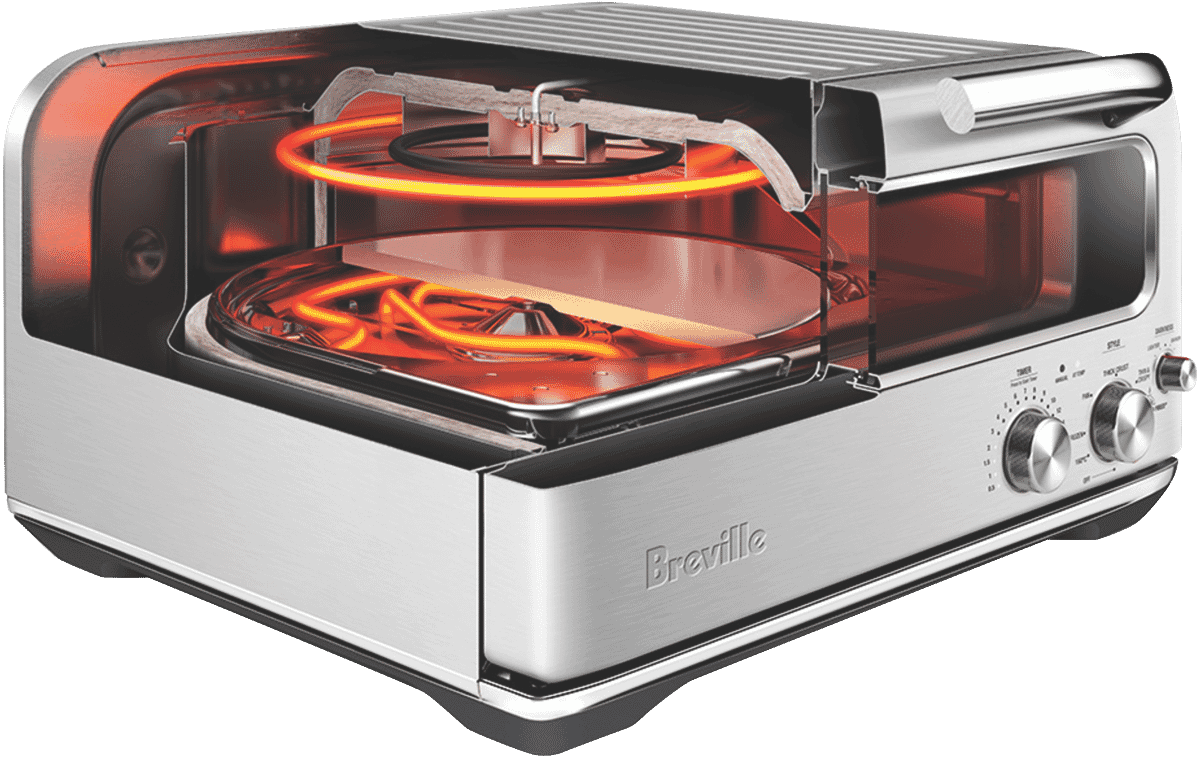 Breville BPZ820BSS The Smart Oven Pizzaiolo At The Good Guys