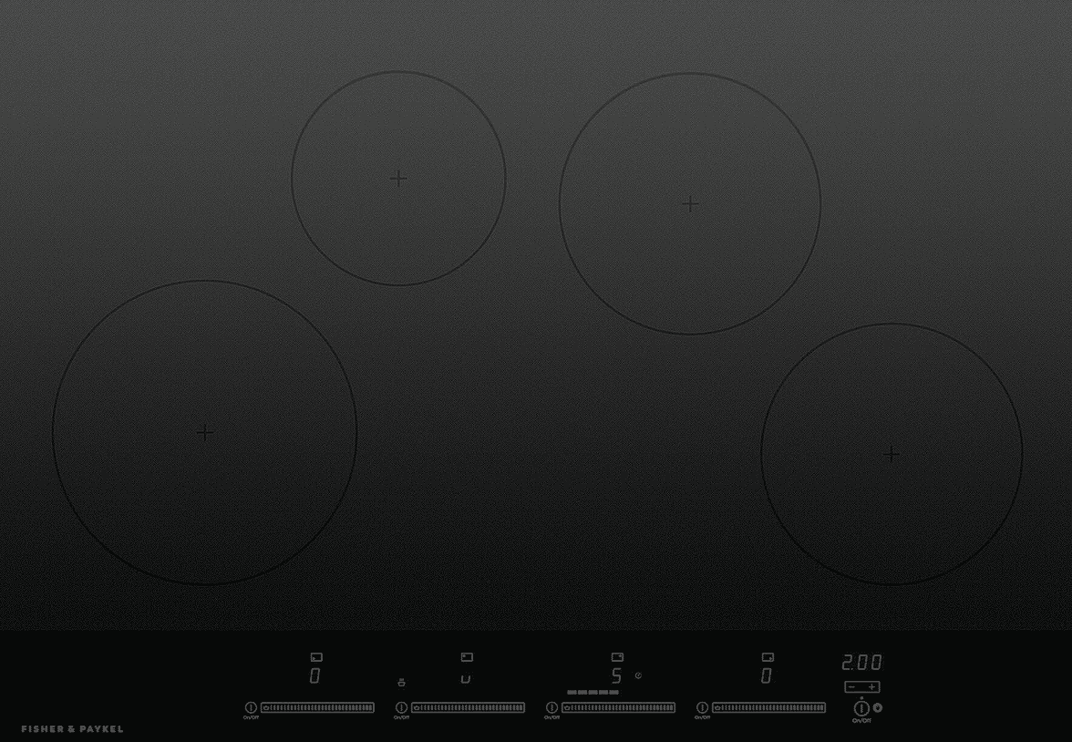 Fisher & Paykel CI603DTB4 60cm Induction Cooktop Black Glass at The