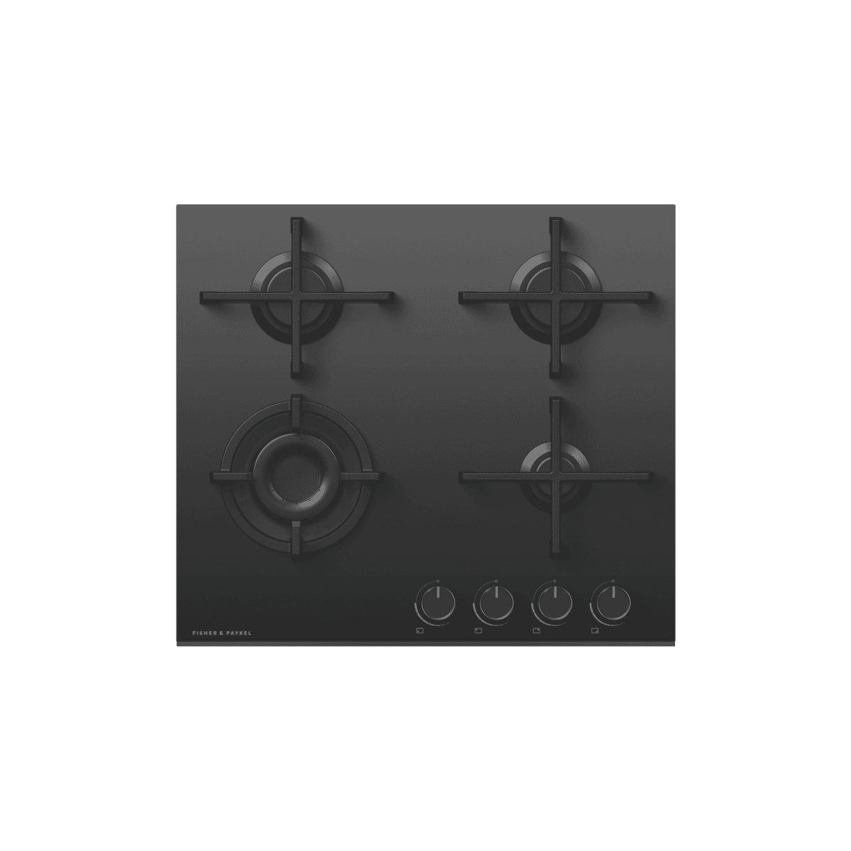 Fisher & Paykel 60cm LPG Gas on Glass Cooktop CG604DLPGB4
