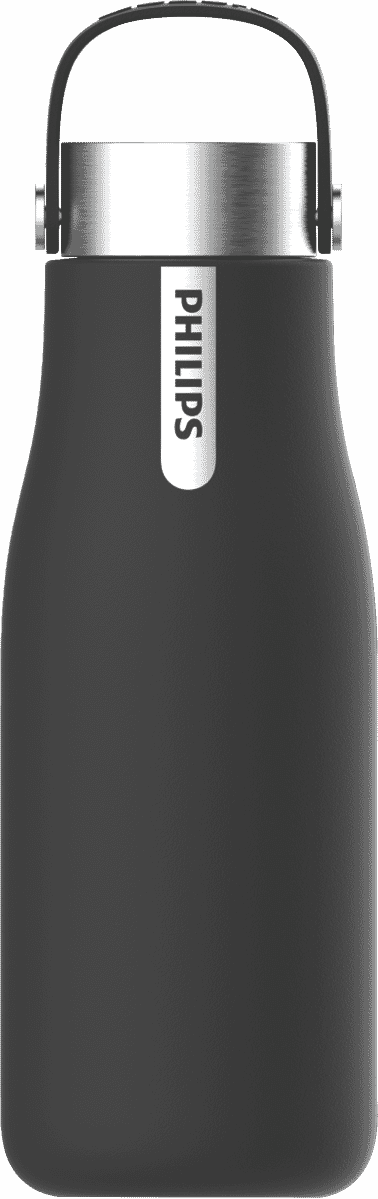 Philips GoZero Smart UV Water Bottle Black 590ml