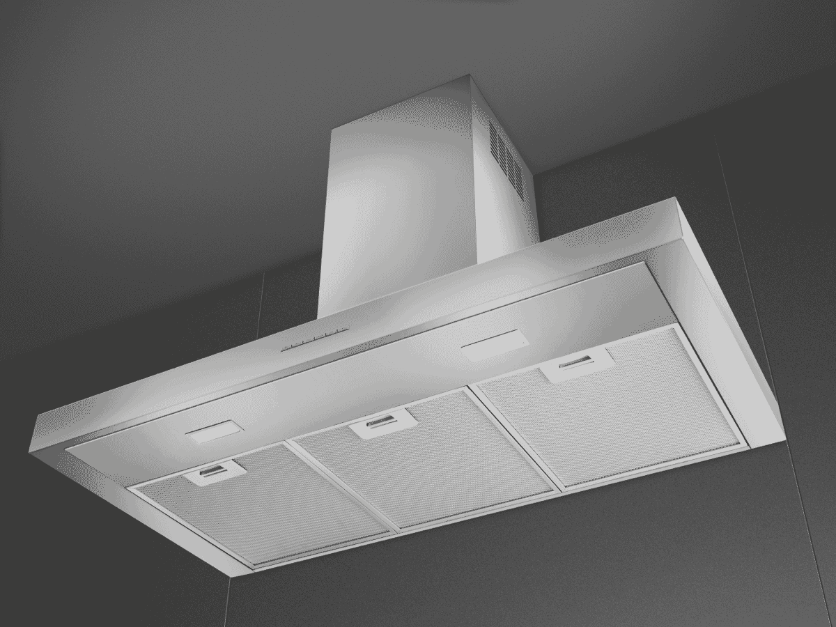 Smeg KBTAU900XE 90cm Wallmount TShape Rangehood at The Good Guys