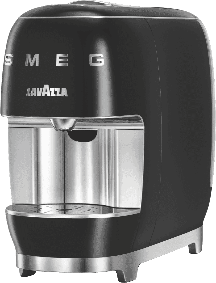 Lavazza 18000452 A Modo Mio Smeg Capsule Machine Black at The Good Guys