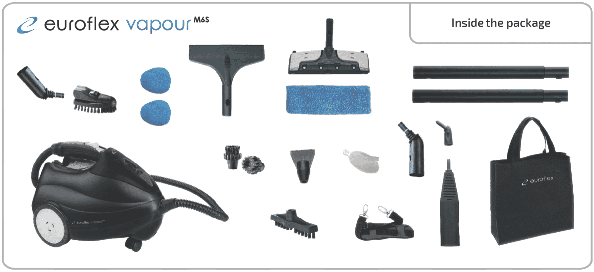 Euroflex Vapour-M6S Steam Cleaner