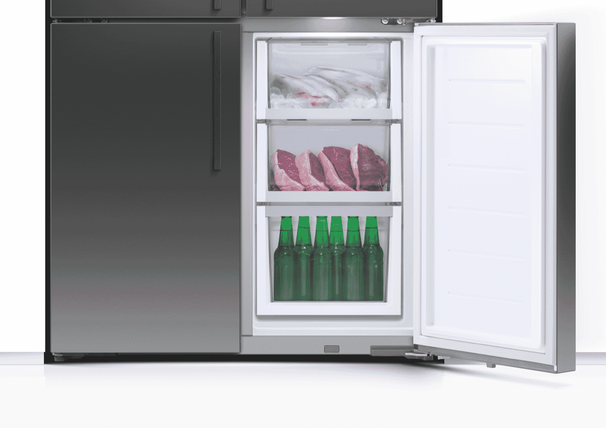 Fisher & Paykel RF605QDUVB2 605L Quad Door Refrigerator at The Good Guys