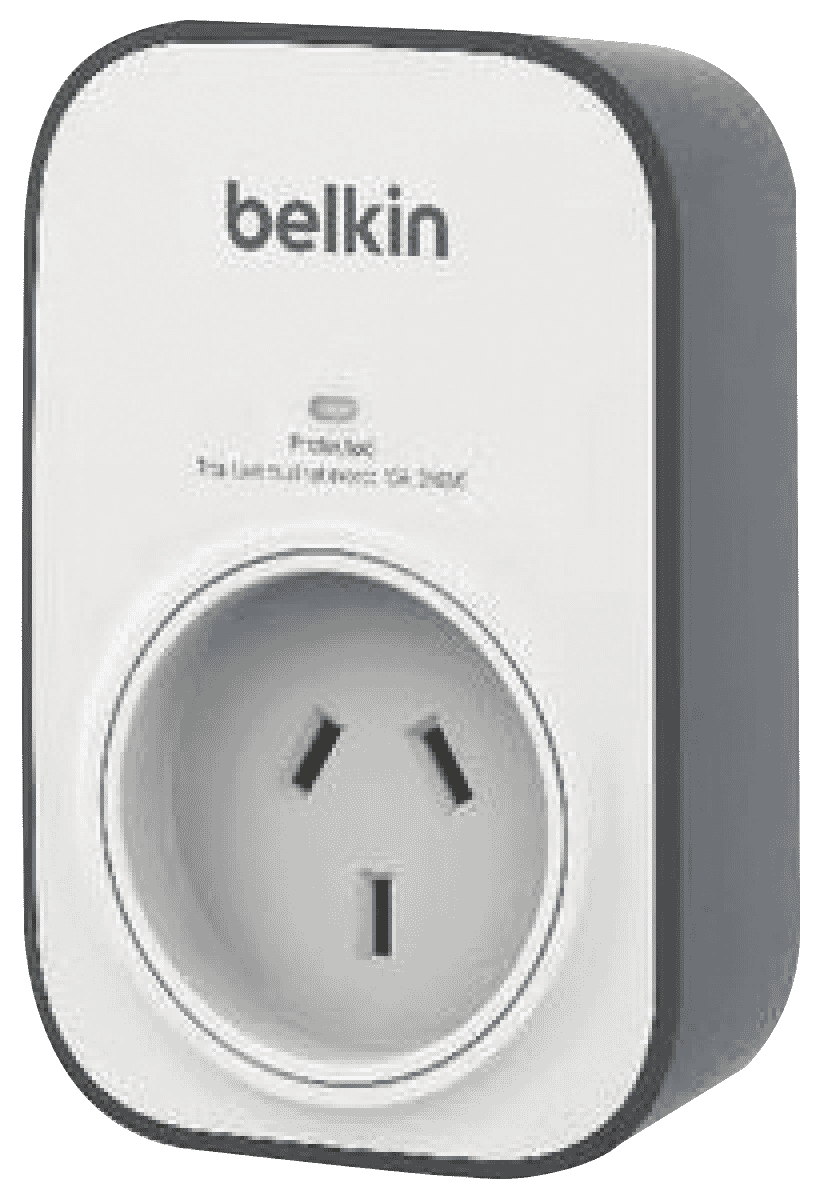 Belkin SurgeCube 1 Outlet Surge Protector BSV102AU