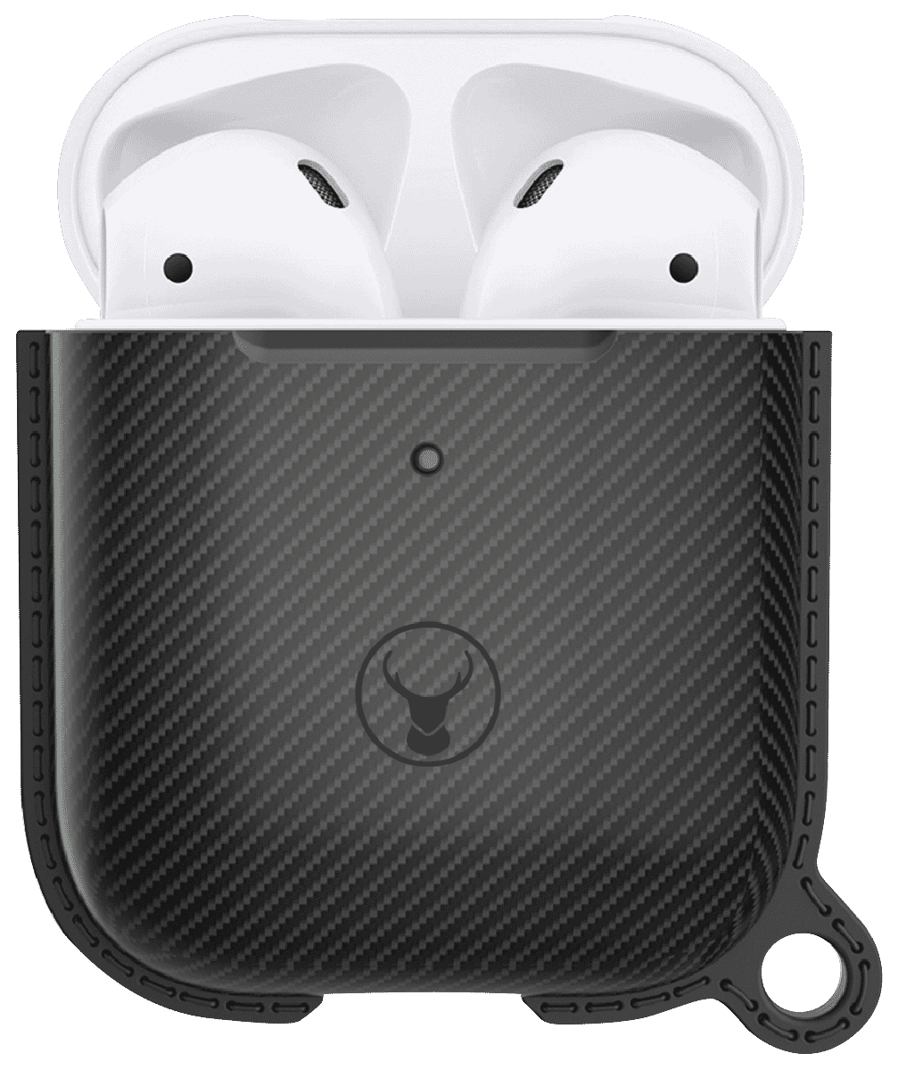 Bonelk AirPods Carbon AntiShock Case (Black)