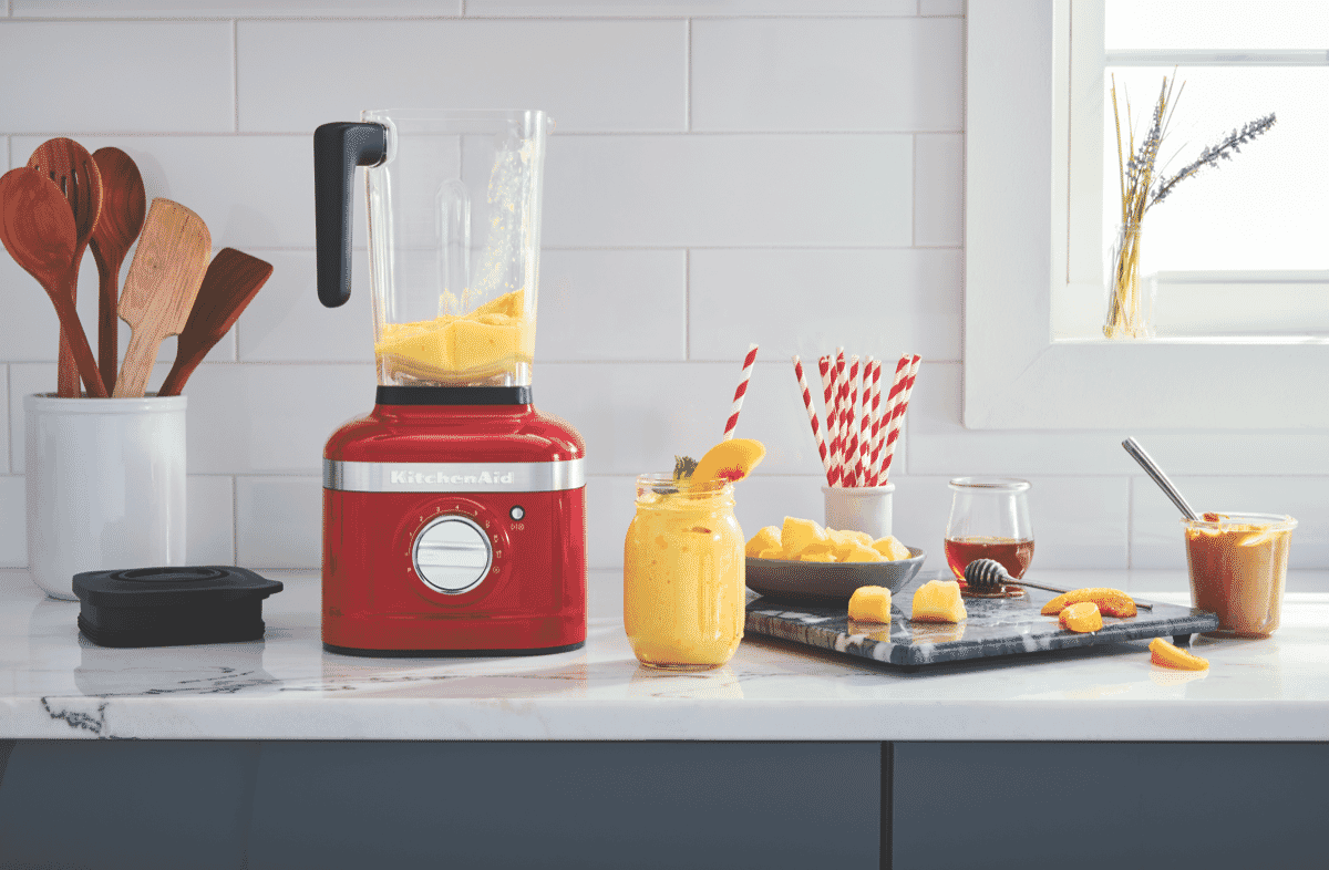 KitchenAid 5KSB4027AER Empire Red Blender at The Good Guys
