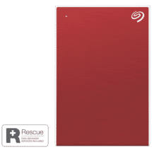 Seagate2TB One Touch Portable HardDrive (Red)50073412