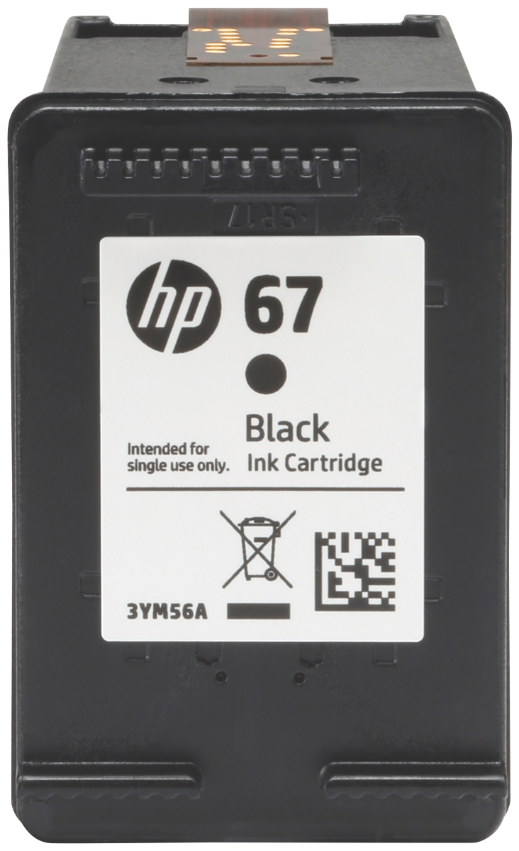 Hp 3ym56a 67 Black Original Ink Cartridge At The Good Guys 