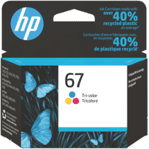HP67 Tri-color Original Ink Cartridge50073793