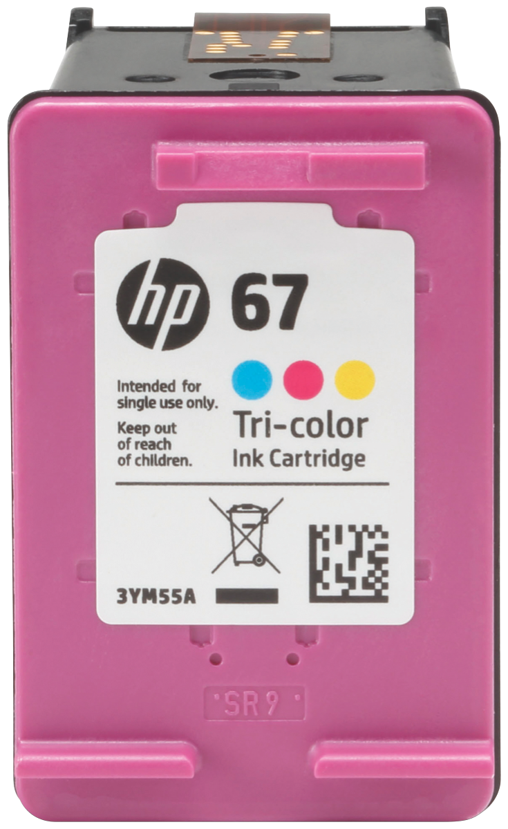HP 3YM55A 67 Tri-color Original Ink Cartridge at The Good Guys