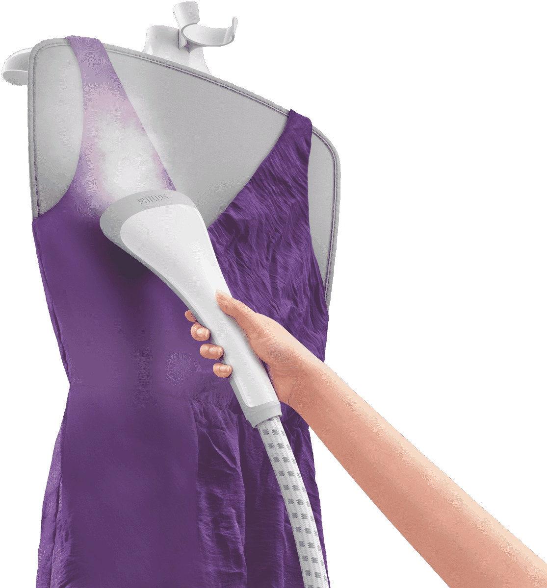 Philips GC488/60 Easy Touch Garment Steamer at The Good Guys