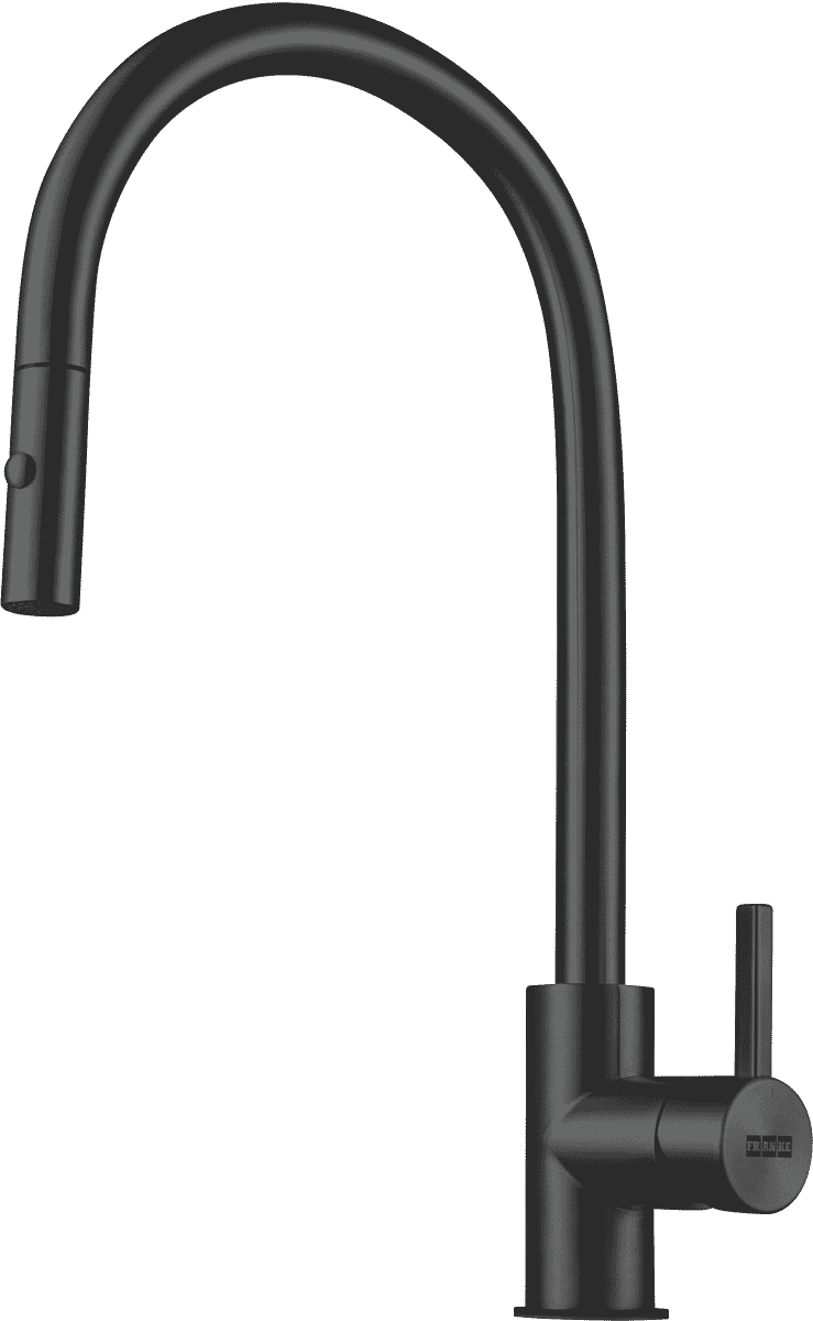 Franke Eos Neo Pullout Tap Black Steel