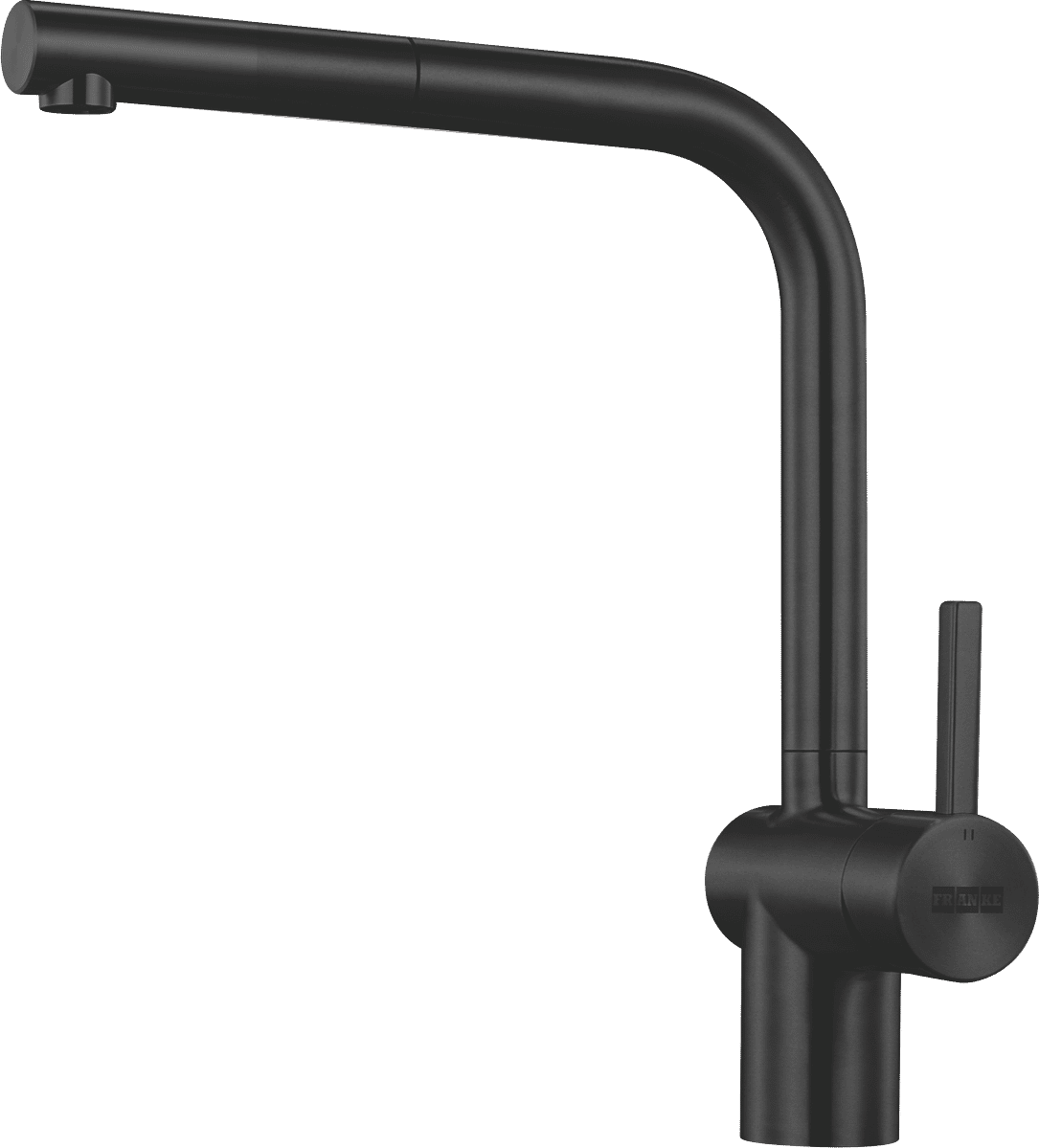 Franke Atlas Neo Pullout Tap Black Steel