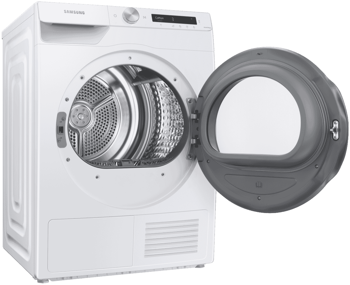 Samsung DV80T5420AW 8kg Heat Pump Dryer at The Good Guys