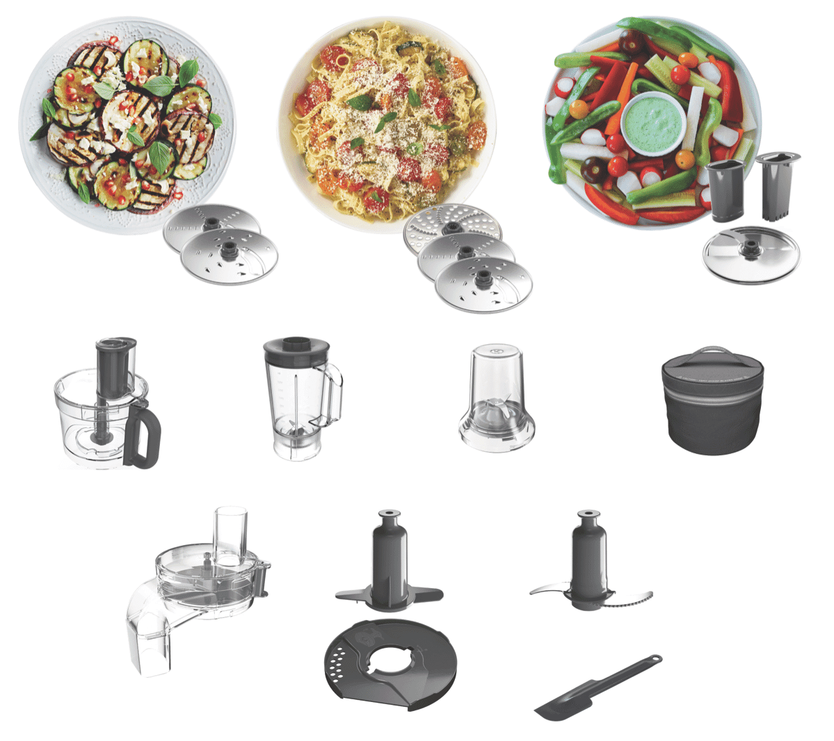 Kenwood FDP65890SI Multipro Express Food Processor at The Good Guys