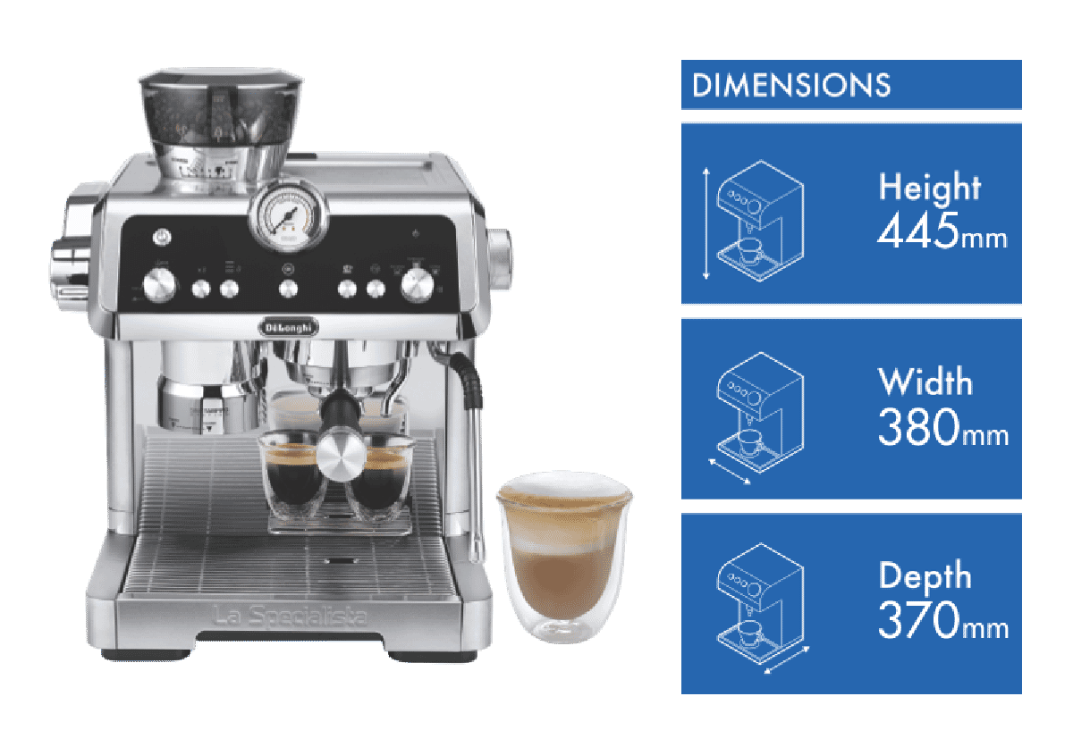 DeLonghi La Specialista Prestigio Metal