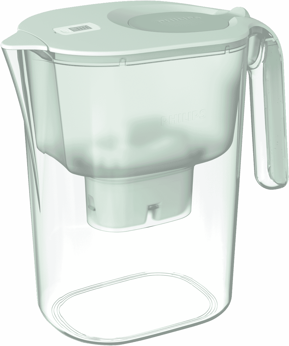 Philips AWP2938GNT/79 Filter Jug Square XXL 4.0L Green at The Good Guys