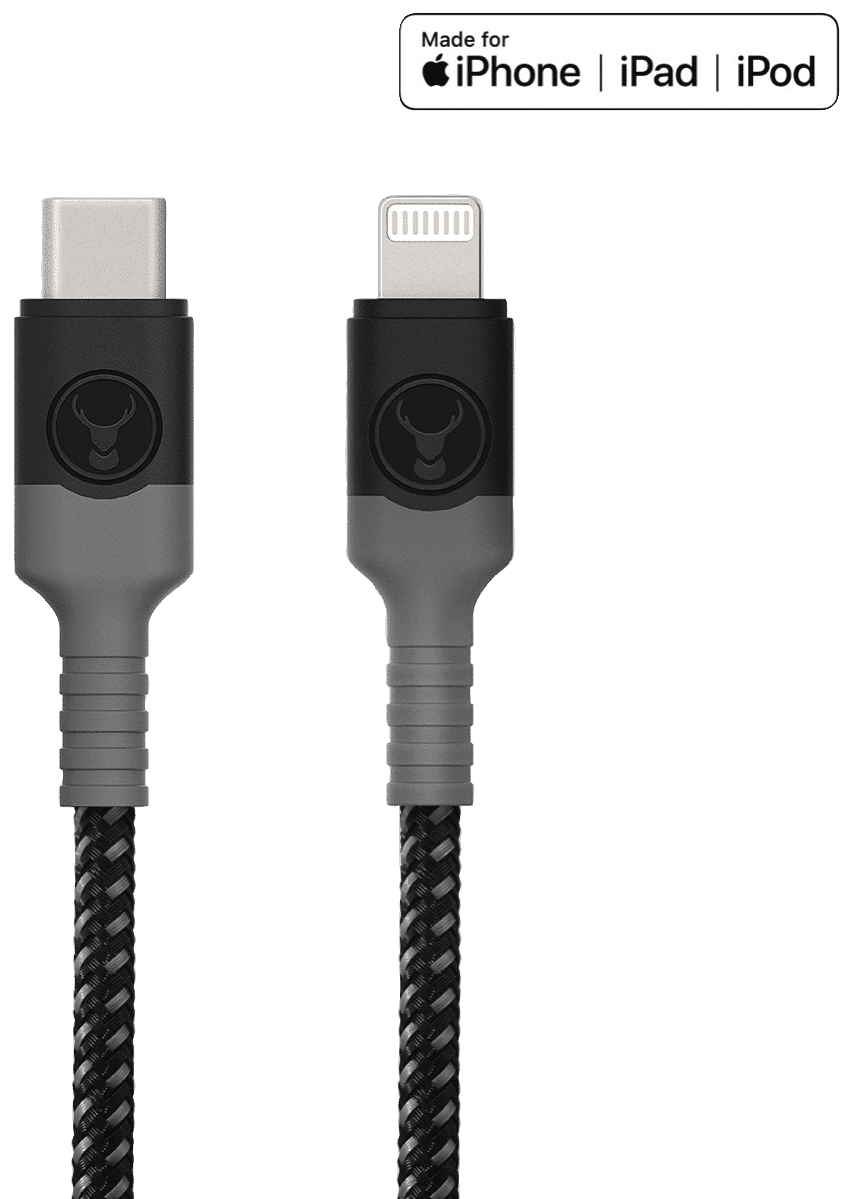 Bonelk USB-C to Lightning Cable 1.2m (Black)