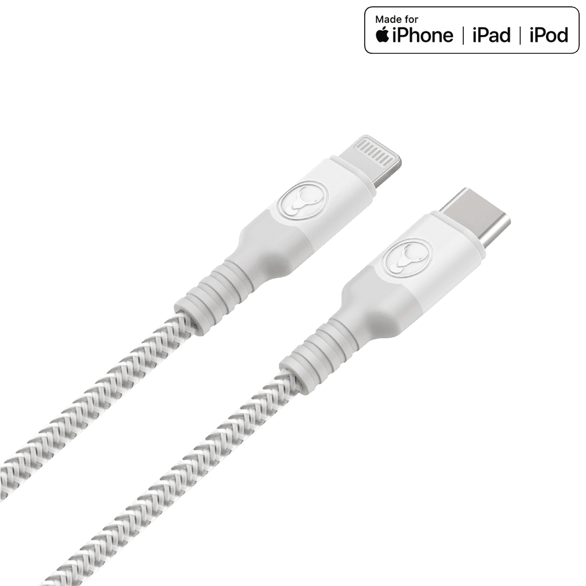 Bonelk USB-C to Lightning Cable 1.2m (White)