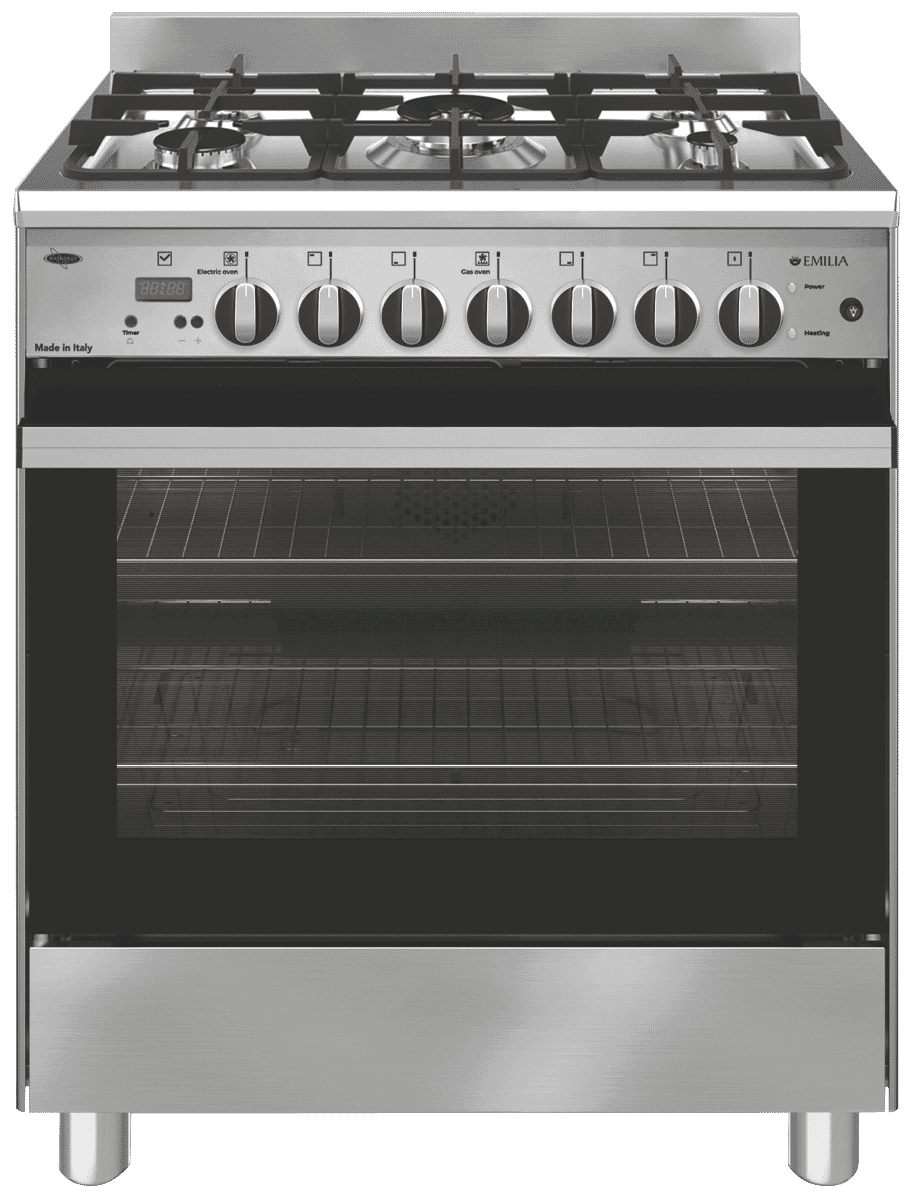 Emilia EM765DOP 70cm Dual Fuel Upright Cooker at The Good Guys