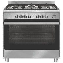 Emilia90cm Stainless Steel Dual Fuel Upright Cooker50074692