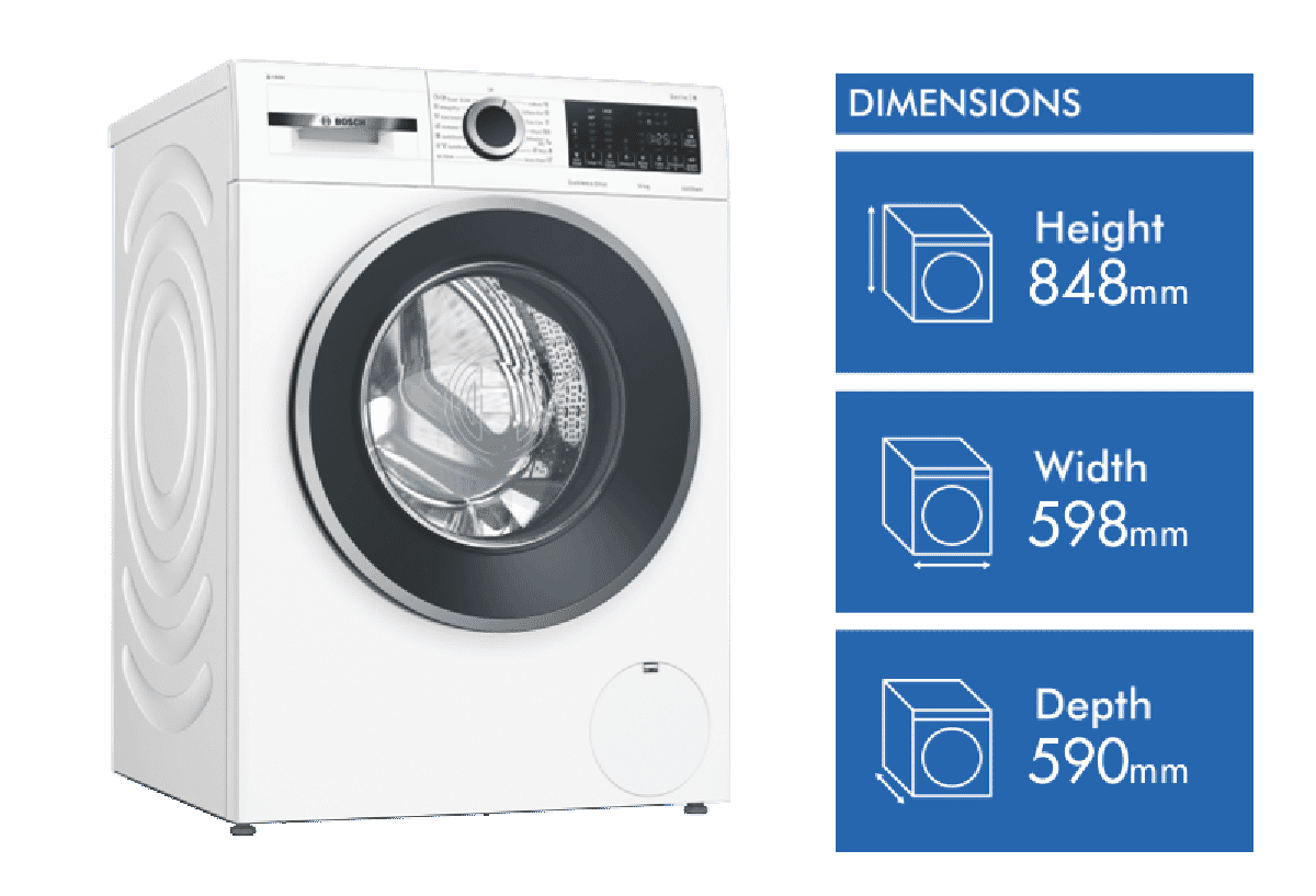 Bosch WGA254U0AU 10kg Front Load Washer at The Good Guys