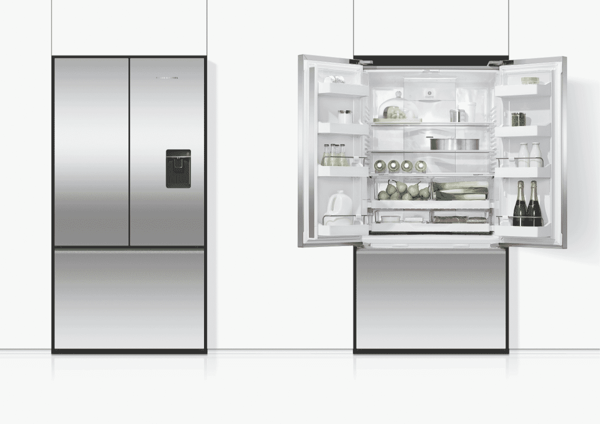 Fisher & Paykel RF610ANUX5 569L French Door Refrigerator at The Good Guys