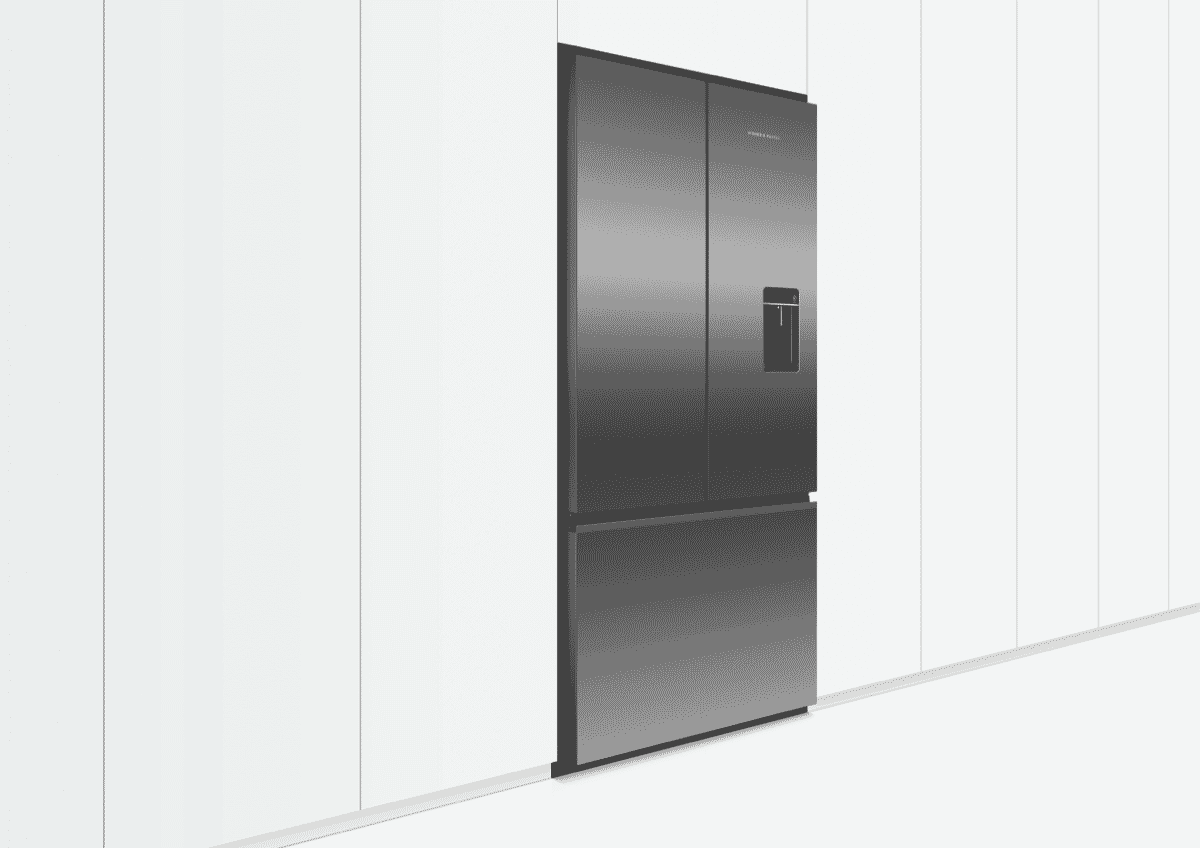 Fisher & Paykel RF610ANUB5 569L French Door Refrigerator at The Good Guys