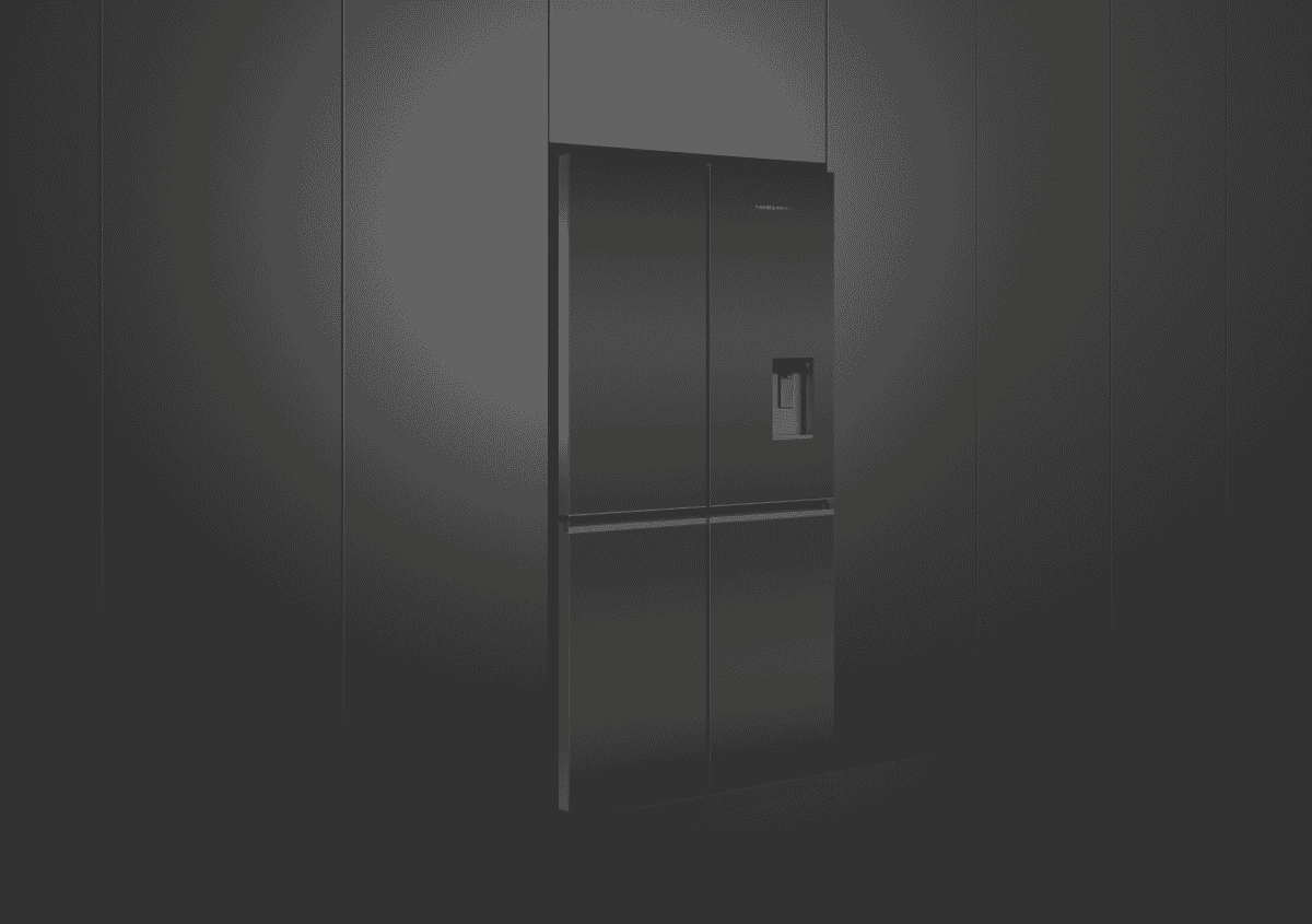 Fisher & Paykel RF605QZUVB1 538L Quad Door Refrigerator at The Good Guys