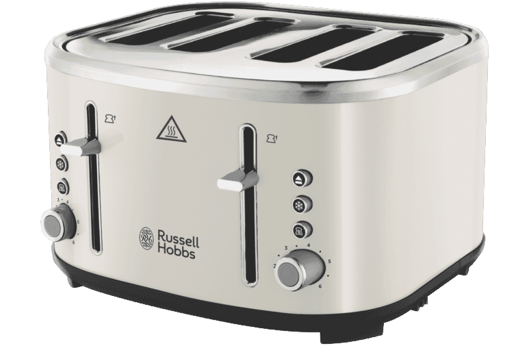 Russell Hobbs RHT445CRM Legacy 4 Slice Toaster Cream at The Good Guys