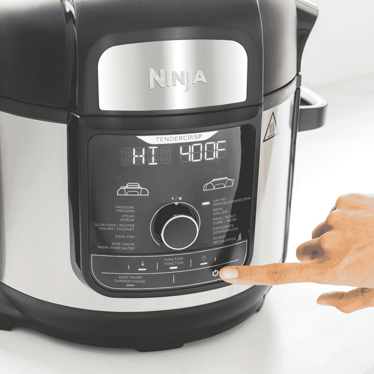 Ninja OP500 Ninja Foodi Max Multi Cooker at The Good Guys