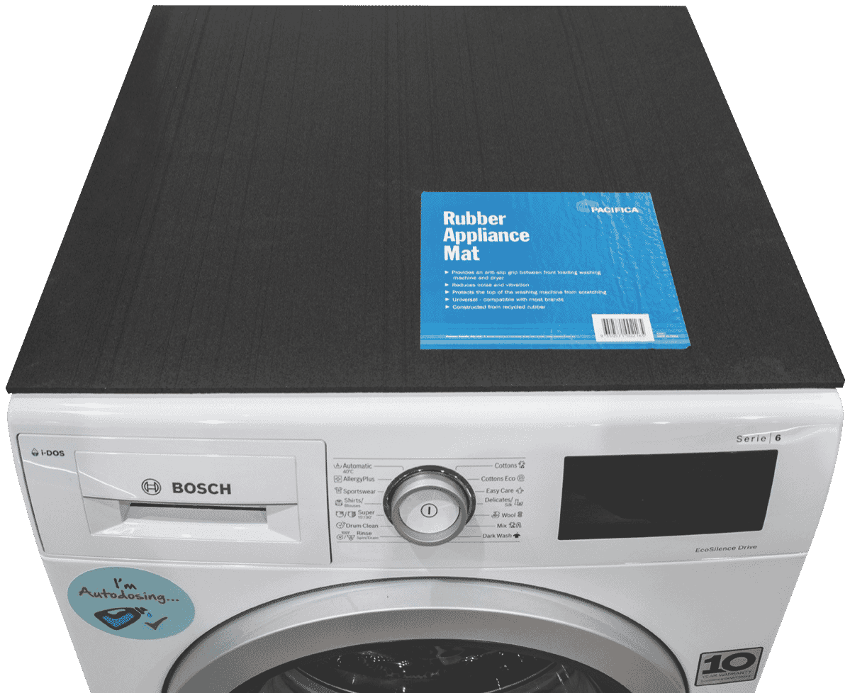 Pacific Air RAM02 Black Rubber Appliance Mat at The Good Guys