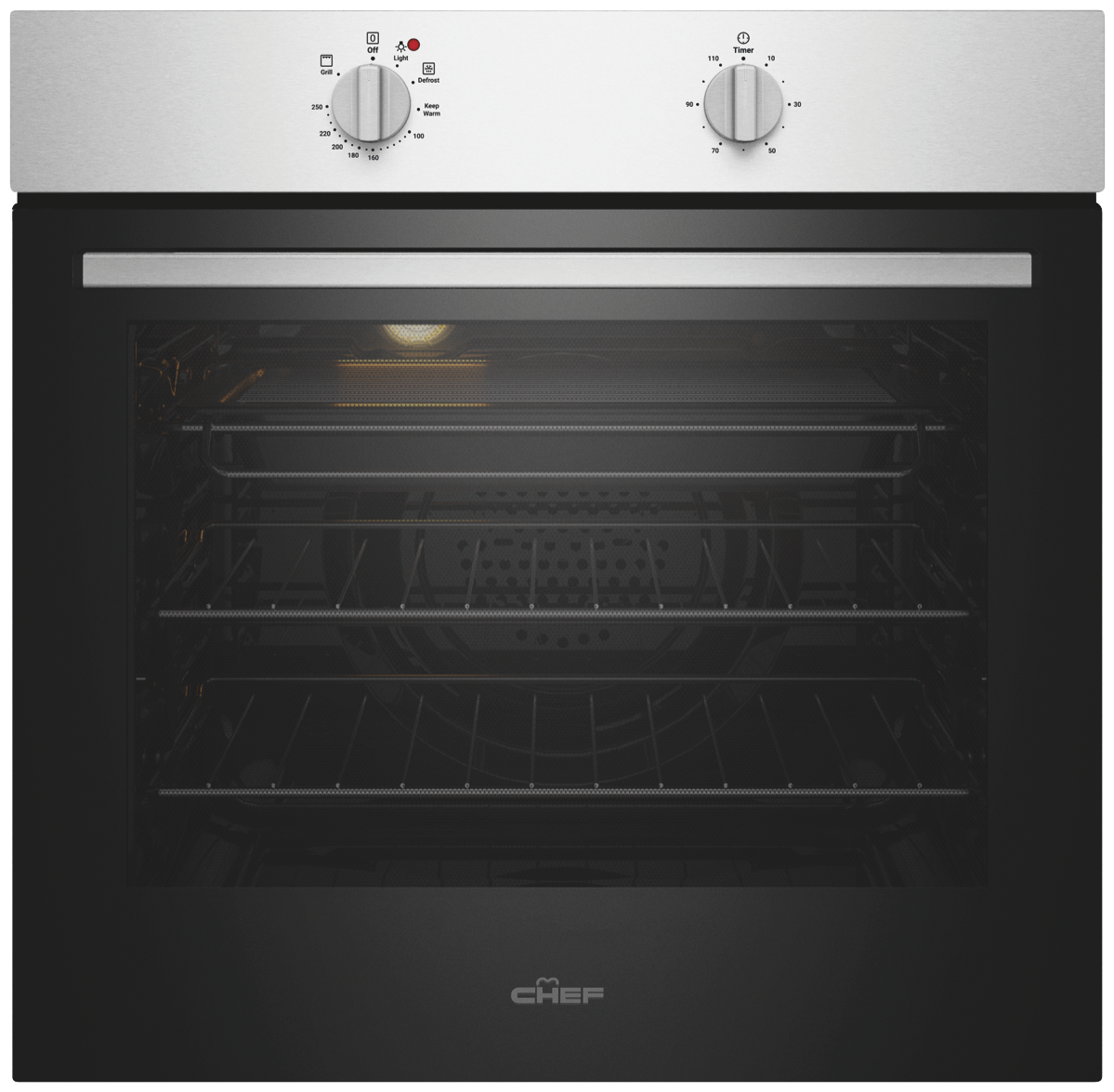 chef 60cm gas oven