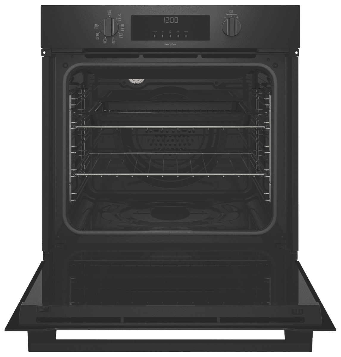 Chef CVEP614DB 60cm Pyrolytic Oven Black at The Good Guys