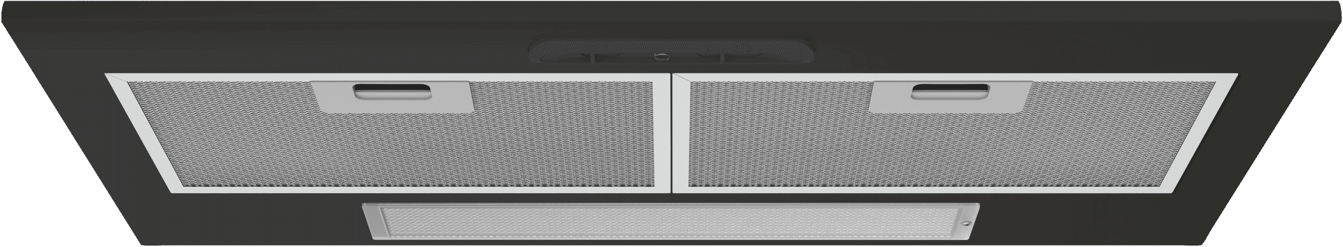Chef 70cm Integrated Rangehood Black