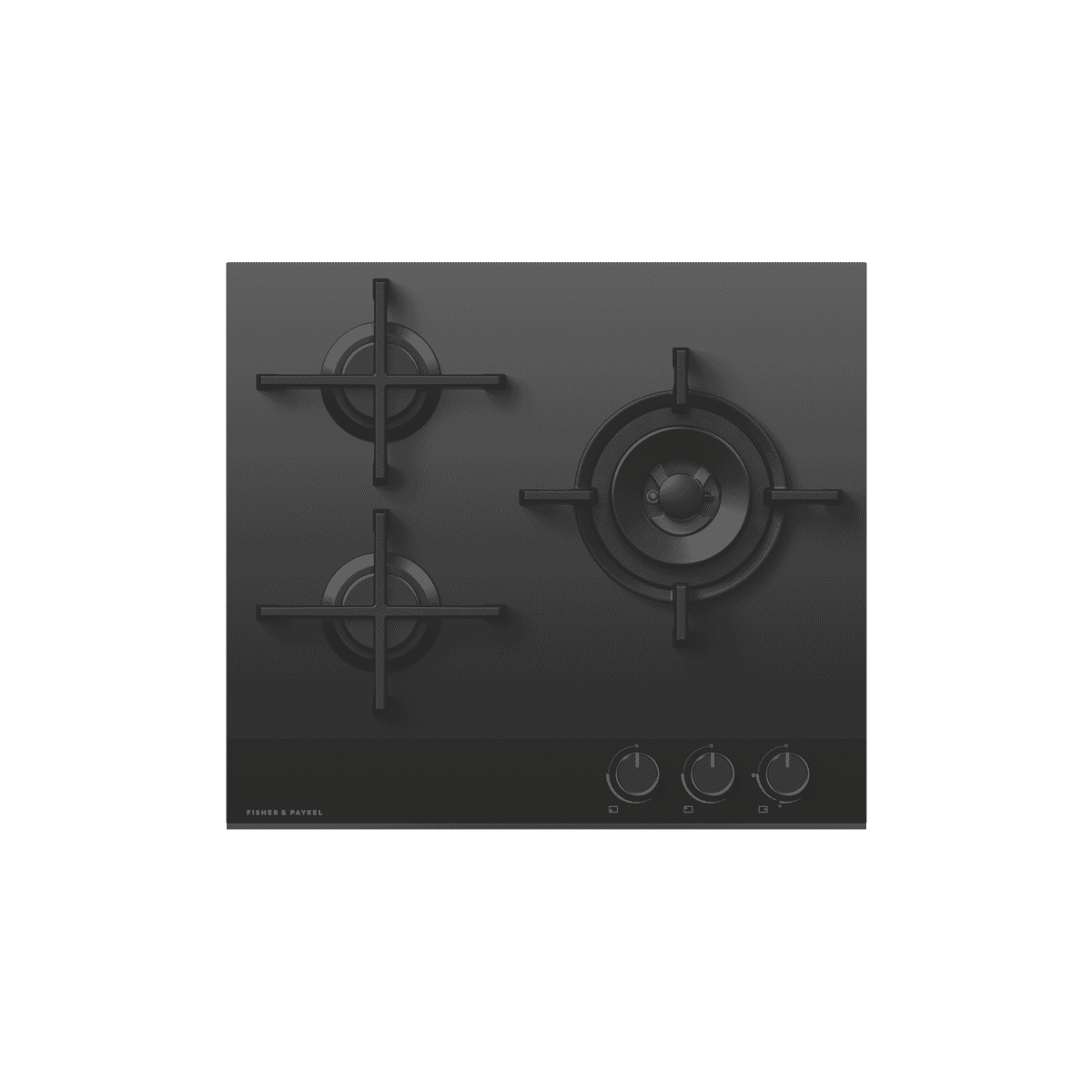 Fisher & Paykel 60cm Gas on Glass LPG Cooktop CG603DLPGB4