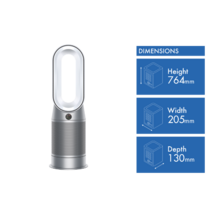 Dyson pure clearance hot cool dimensions